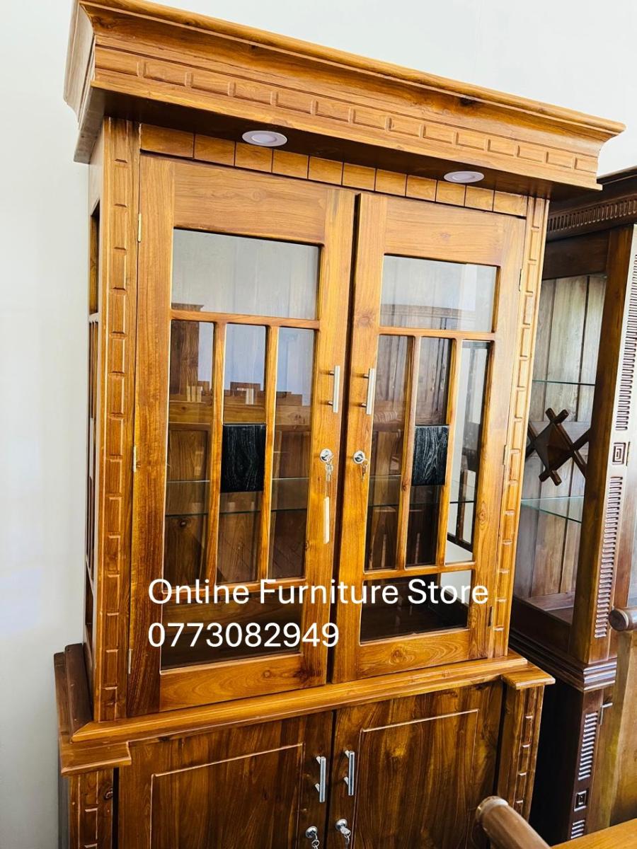 02 Door Glass Cupboard